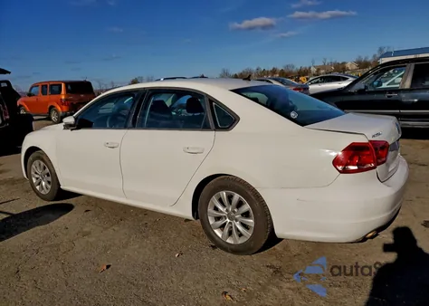 2013 Volkswagen Passat S из США, поврежденный, VIN 1VWAP7A35DC032607